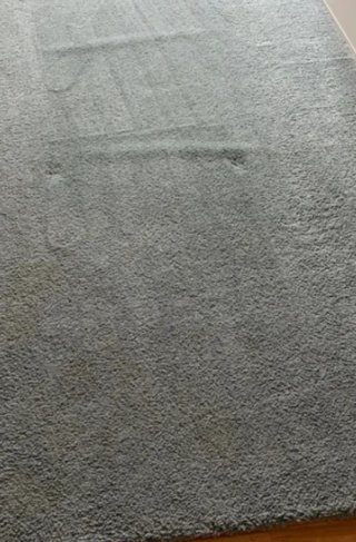 Alfombra Ikea Gris pelo medio