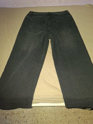 Pantalones vaqueros negros Shein Talla M