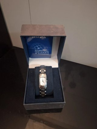 Reloj Festina Mujer Acero Blanco