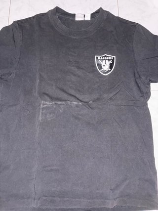 Camiseta Raiders Negra