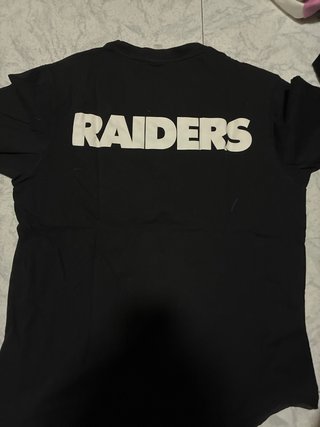 Camiseta Raiders Negra