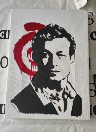 Pintura El Mentalista Patrick Jane