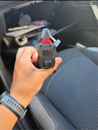 Suporte Telemóvel Carro Fibra Carbono
