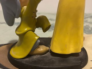 Figura Blancanieves/Mudito .Grande resina. Disney