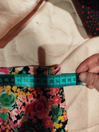 Falda corta floral H&M Talla L Minifalda floral