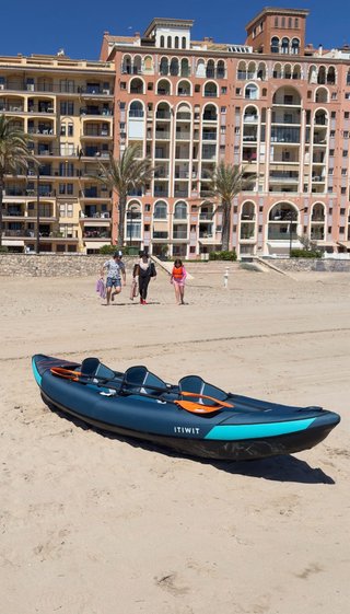 Kayak hinchable Itiwit 3 plazas
