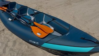 Kayak hinchable Itiwit 3 plazas