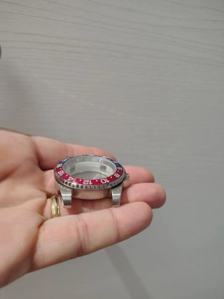 Cassa Orologio Stile GMT PEPSI