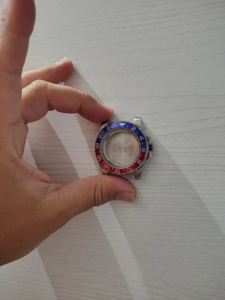 Cassa Orologio Stile GMT PEPSI