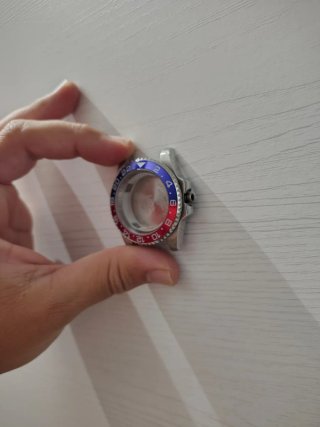 Cassa Orologio Stile GMT PEPSI