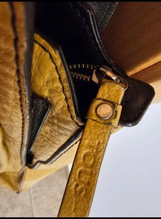 Bolso Tous color Camel Piel