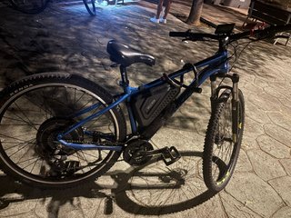 Bicicleta Eléctrica Montaña Azul
