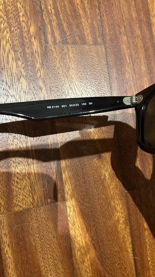 Gafas de sol Ray-Ban Wayfarer negras