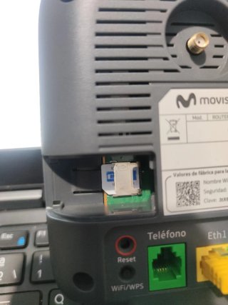 Router 4G para usar con Sim
