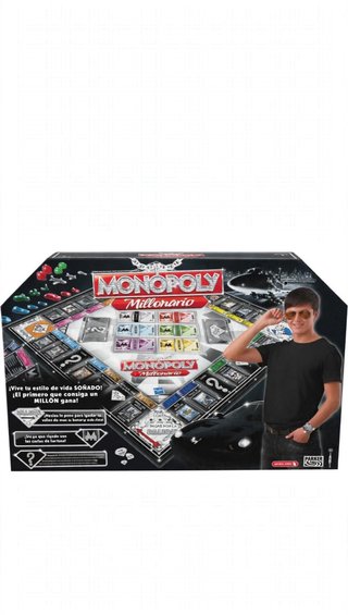 Monopoly Millonario diamante Hasbro Juego de Mesa