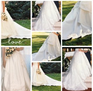 Vestido Novia Pronovias Blanco Usado 12h
