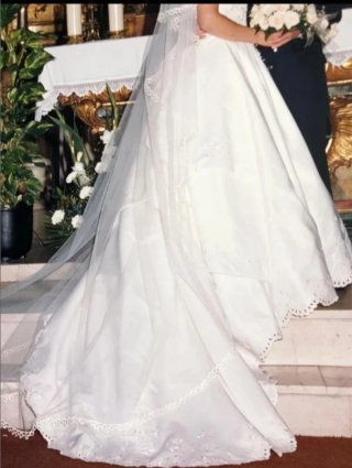 Vestido Novia Pronovias Blanco Usado 12h