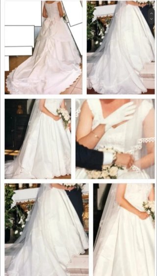 Vestido Novia Pronovias Blanco Usado 12h