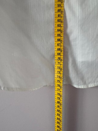 Blusa Massimo Dutti Blanca Talla XS