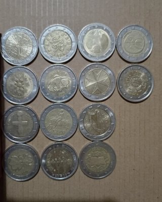 Lote Monedas 2 Euros Conmemorativas