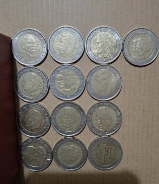 Lote Monedas 2 Euros Conmemorativas