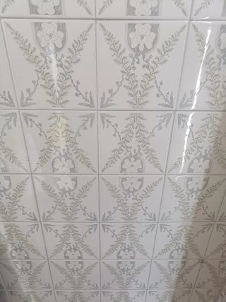 Azulejo antiguo casa canaria