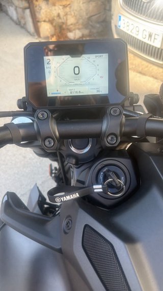 Yamaha MT-09 Negra
