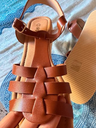 Sandalias Style & Co Marrones Talla 41