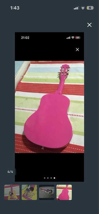 Guitarra Soy Luna Amarilla