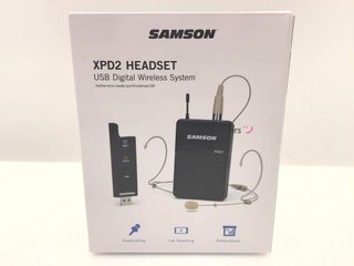 microfono vocalista samson xpd2 headset