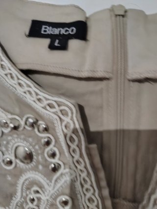 Vestido Verano Blanco Talla L