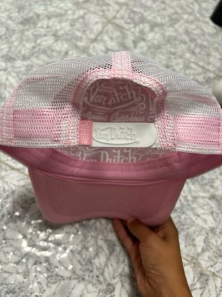 Gorra Von Dutch Rosa y Blanca