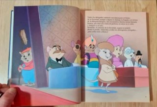 Clásico cuento Disney. "Los Rescatadores".GAVIOTA.