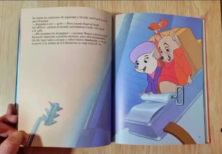 Clásico cuento Disney. "Los Rescatadores".GAVIOTA.