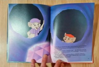 Clásico cuento Disney. "Los Rescatadores".GAVIOTA.