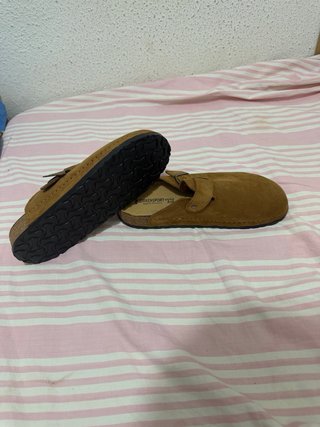 Zuecos Birkenstock Marrones