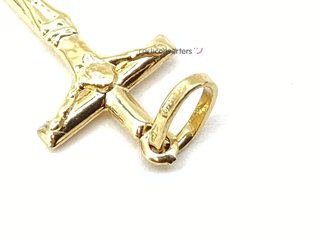 crucifijo oro 18k