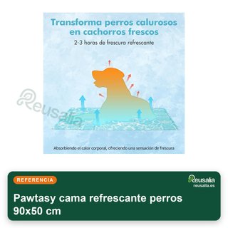 Pawtasy letto rinfrescante per cani 90x50 cm