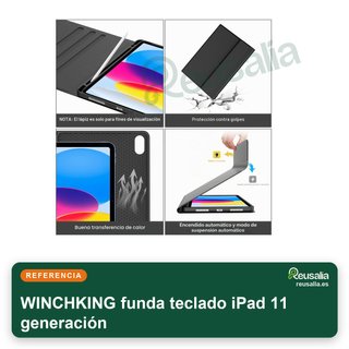 WINCHKING custodia con tastiera per iPad 11 generazione