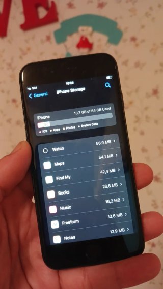 iPhone 8 64GB Nero Batteria 92%