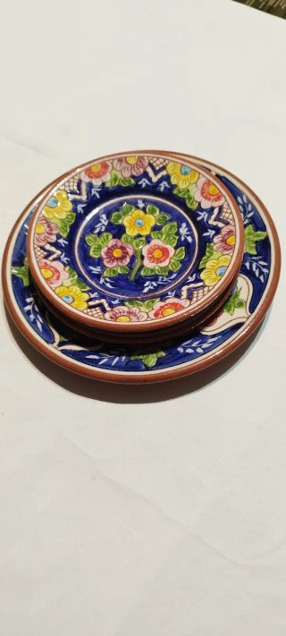 Piatti in ceramica artigianale portoghese Alentejo