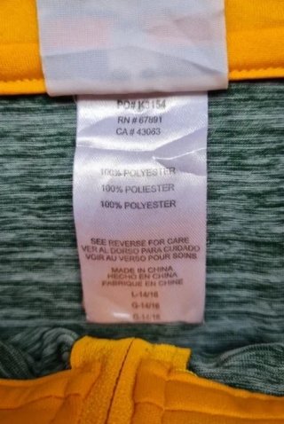 Camiseta Manga Larga NFL Green Bay Packers XS
