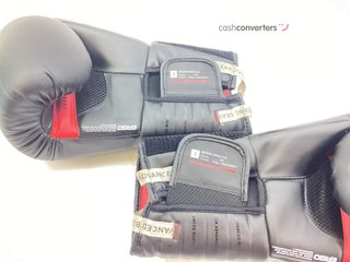 guantes  xadvncd guantes de boxeo negros