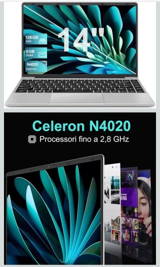 Portátil AOCWEI A2 - 6GB RAM