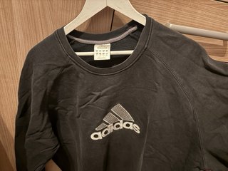 Sudadera Adidas Negra Talla XXL Vintage