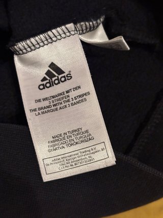 Sudadera Adidas Negra Talla XXL Vintage