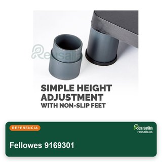 Supporto monitor ergonomico regolabile Fellowes