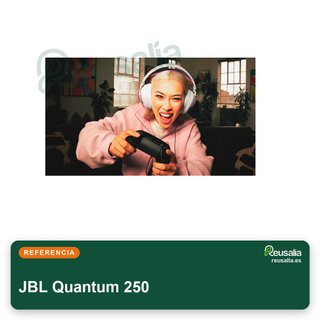 JBL Quantum 250 Auriculares gaming sonido espacial