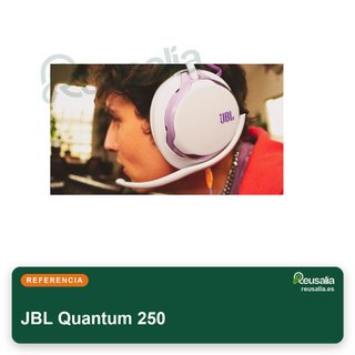 JBL Quantum 250 Auriculares gaming sonido espacial
