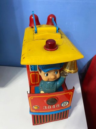 Treno giocattolo anni '60